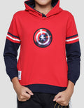 Marvel Avengers Captain America Sweater Anak Laki-Laki