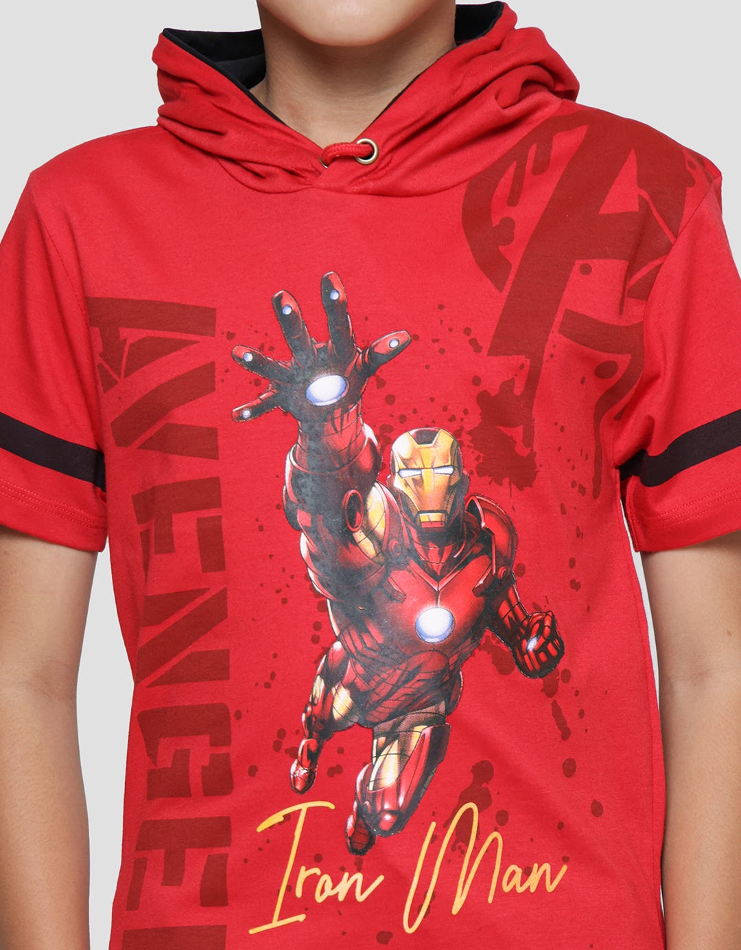 Marvel Iron Man Hoodie AVG Boys' T-shirt