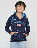 Marvel Avengers Grafitti Splash Wording Sweater Anak Laki-Laki