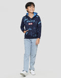 Marvel Avengers Grafitti Splash Wording Sweater Anak Laki-Laki