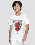 Marvel Spiderman Facet Tiedye Kaos Anak Laki-laki