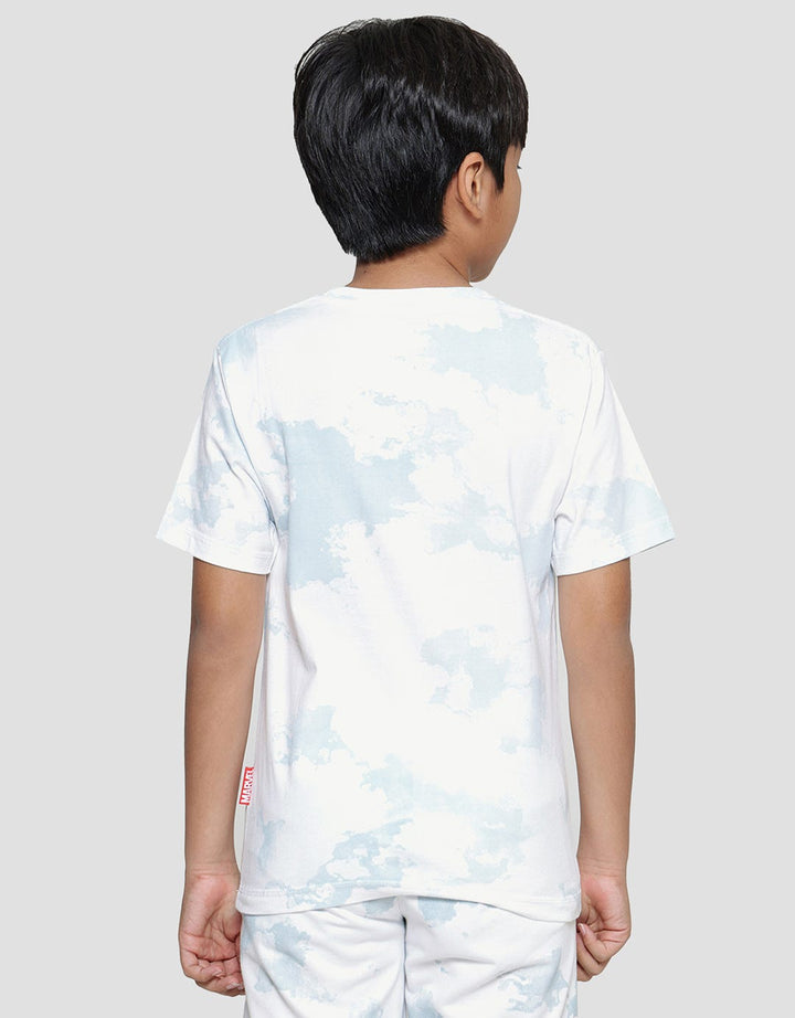 Marvel Spiderman Facet Tiedye Kaos Anak Laki-laki