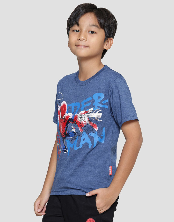 Marvel Spiderman Fly Sm Toolkit Kaos Lengan Pendek Anak Laki-Laki