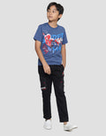 Marvel Spiderman Fly Sm Toolkit Kaos Lengan Pendek Anak Laki-Laki