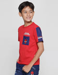 Marvel Spiderman Face Kaos Anak Laki-laki