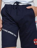 Marvel Boys Spiderman Face Shorts