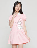 Disney Marie Flower Midi Dress Anak Perempuan