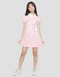 Disney Marie Flower Midi Dress Anak Perempuan