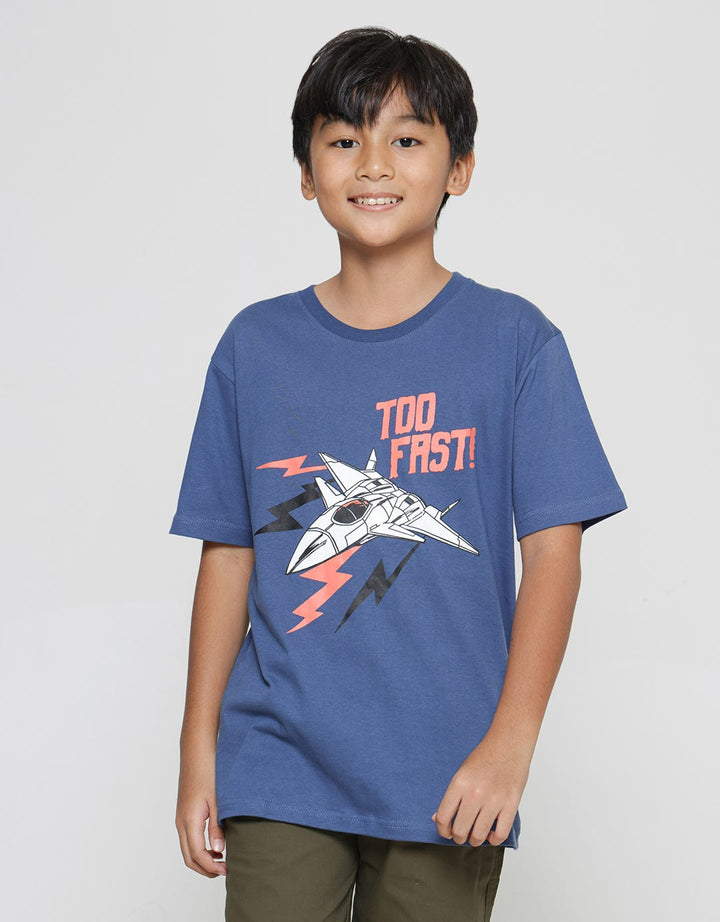 Aero Aeroplane Too Fast Boys Short Sleeve T-Shirt