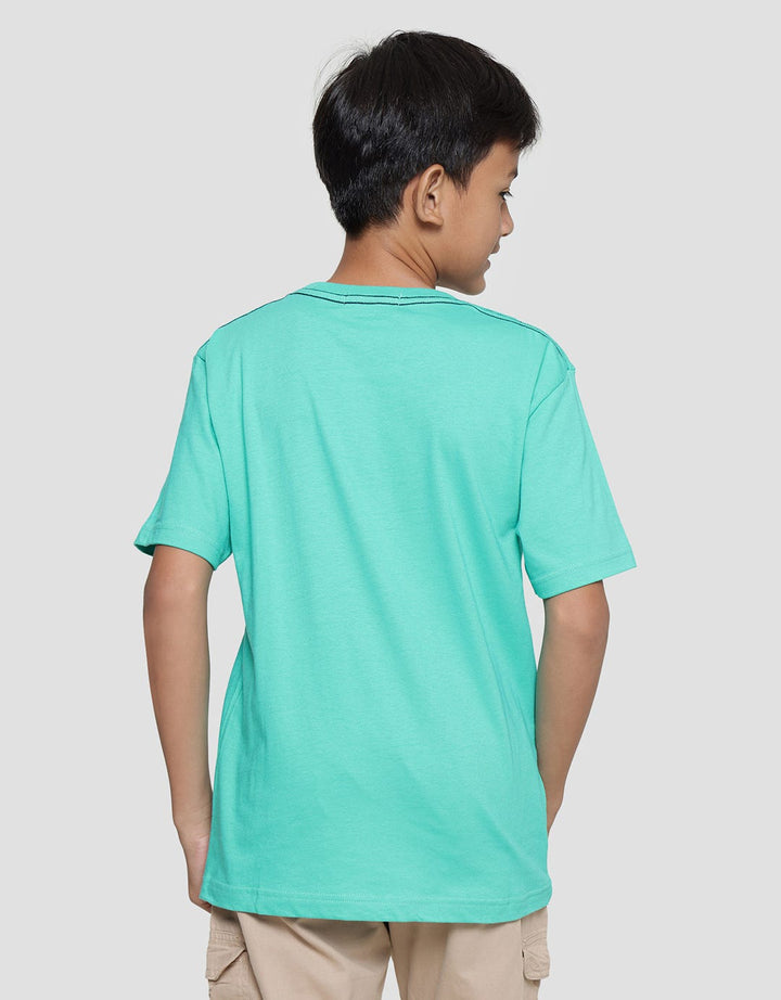 Aero Boys Short Sleeve T-Shirt Robotic Dino Print