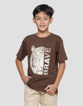 Aero Boys Short Sleeve T-Shirt Brave Tiger Print