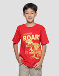 Aero Roar Tokyo Kaos Lengan Pendek Anak Laki-Laki