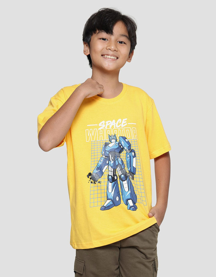 Aero Space Warrior Kaos Lengan Pendek Anak Laki-Laki