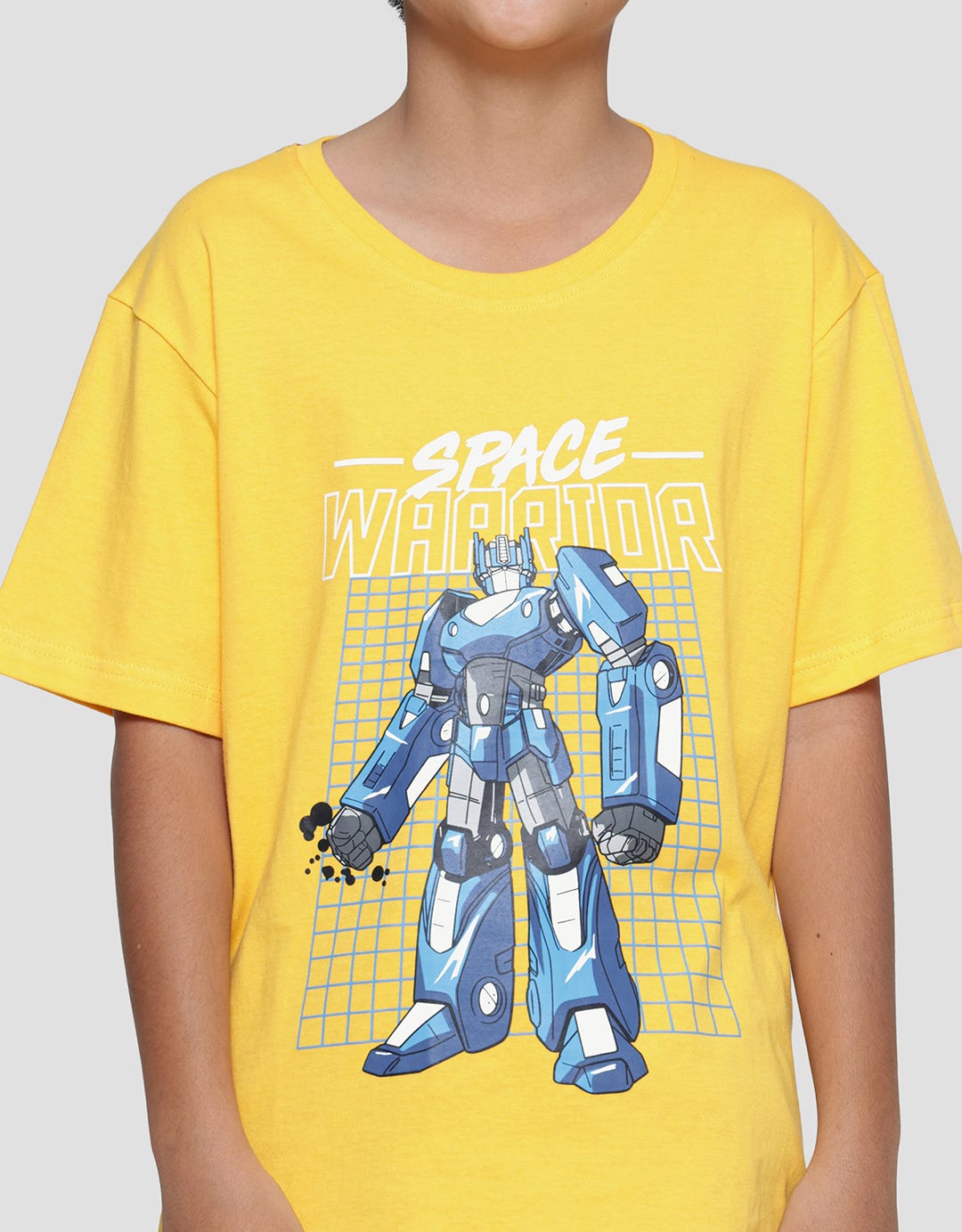 Aero Space Warrior Kaos Lengan Pendek Anak Laki-Laki