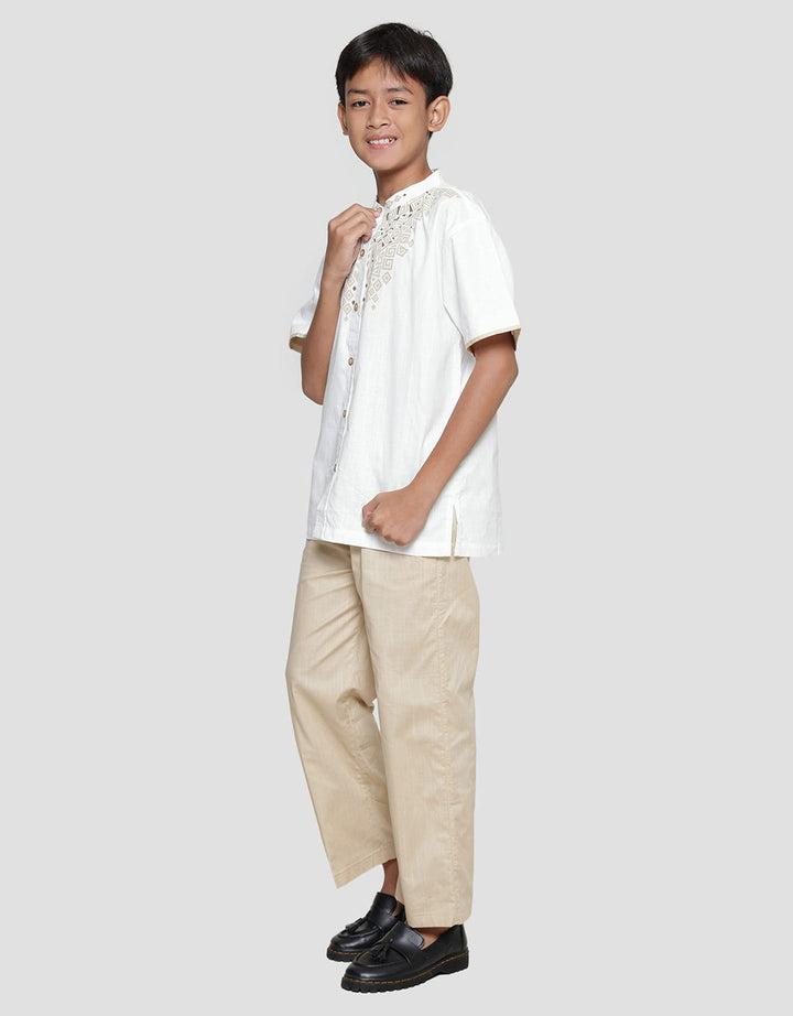 Aero Neck Print Set Boys Koko Shirt