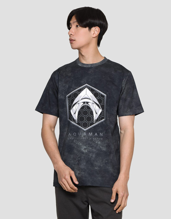 American Jeans Kaos Lengan Pendek Pria Print Aquaman Usa 30S