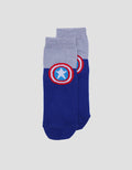 Marvel Kaos Kaki Anak Laki-laki Print Logo Captain America