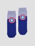 Marvel Kaos Kaki Anak Laki-laki Print Logo Captain America