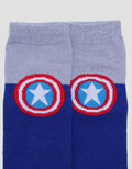 Marvel Kaos Kaki Anak Laki-laki Print Logo Captain America
