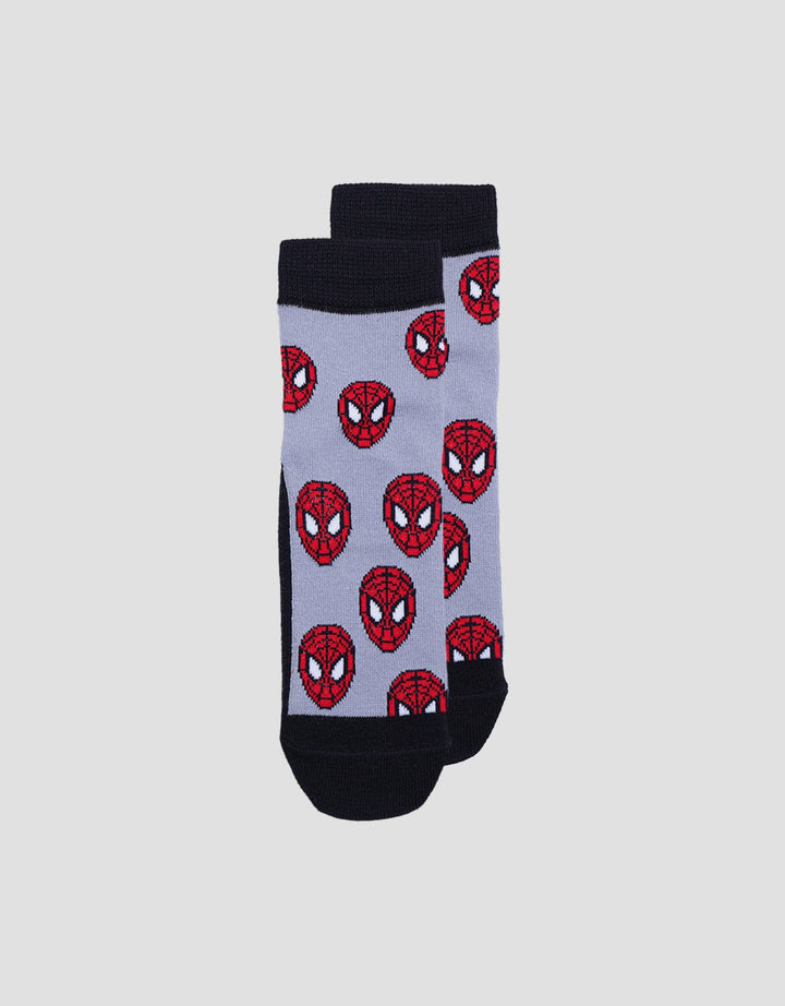 Marvel Spiderman Head Boys Socks