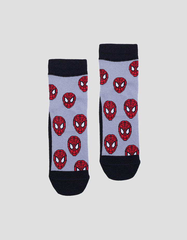 Marvel Spiderman Head Boys Socks