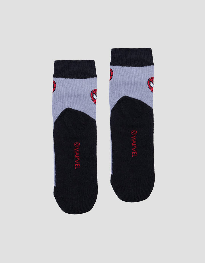 Marvel Spiderman Head Boys Socks