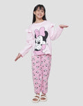 Disney Minnie Ruffle Bahu Baju Tidur Set Anak Perempuan