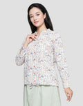 Triset Casual Flowy Print Blouse Women