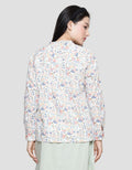 Triset Casual Flowy Print Blouse Women