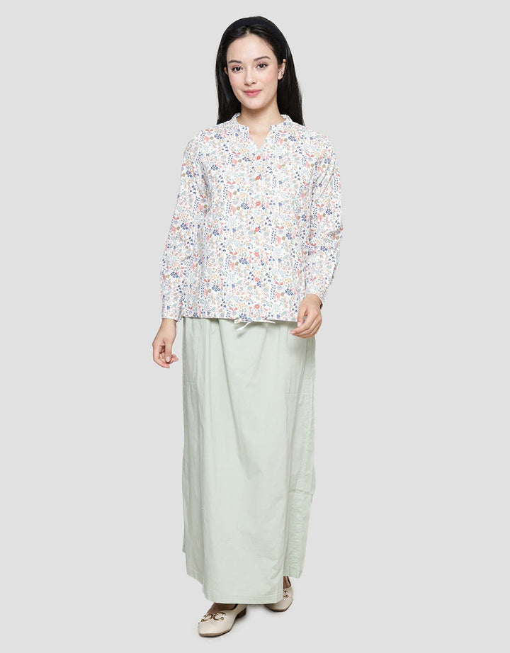 Triset Casual Flowy Print Blouse Women