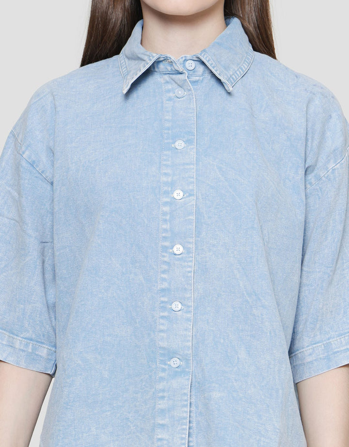 Triset Women's Denim Blouse