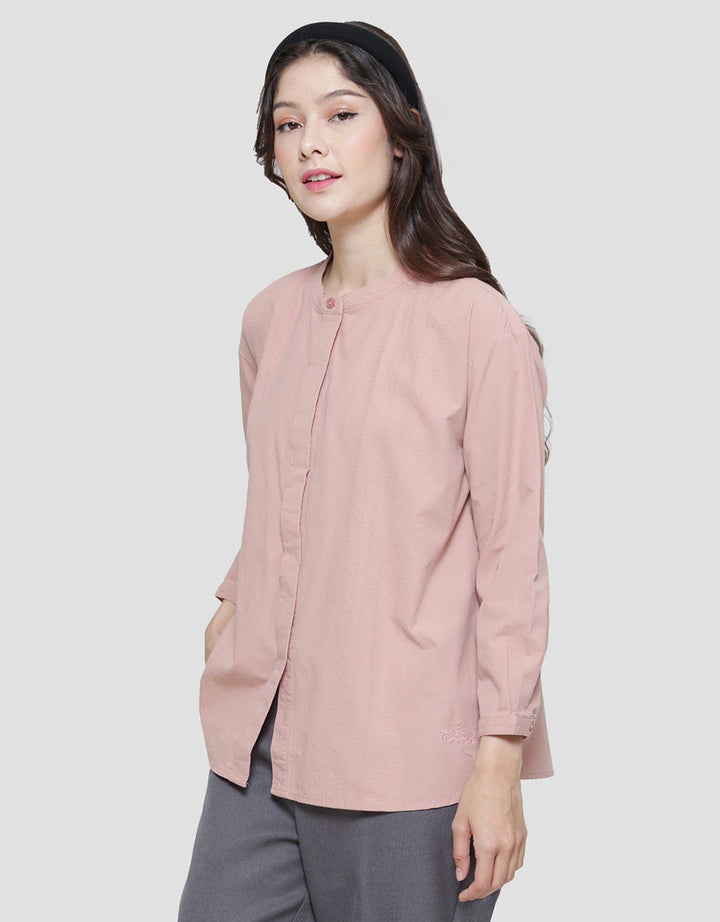 Triset Casual Plain Basic Blouse Wanita