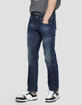 Watchout Jeans Washed Regular Fit Jeans Pria