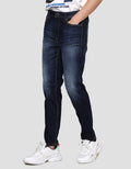 Nevada Slim Fit Basic Celana Panjang Denim Pria