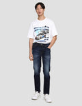 Nevada Slim Fit Basic Celana Panjang Denim Pria