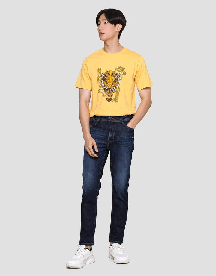 Nevada Slim Fit Spray Gr Basic Men's Denim Trousers