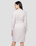 Cardinal Femme Full Stripes Dress Wanita