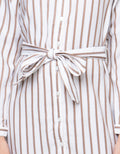 Cardinal Femme Full Stripes Dress Wanita