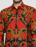 Arjuna Weda Pisang Bali Kemeja Batik Pria
