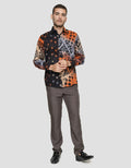 Arjuna Weda Slim Fit Batik Rainbow Shirt Men's Iteman