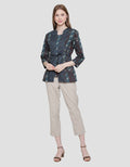 Arjuna Weda Blouse Batik Sawat Kawung Cap Wanita