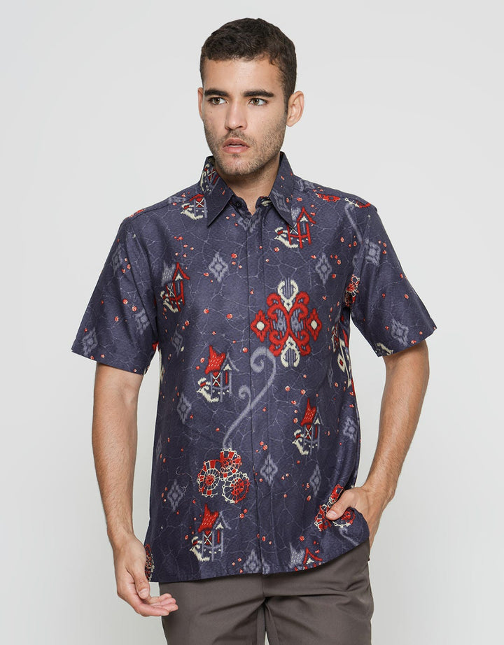 Arjuna Weda Hem Batik Modern 23 Pria