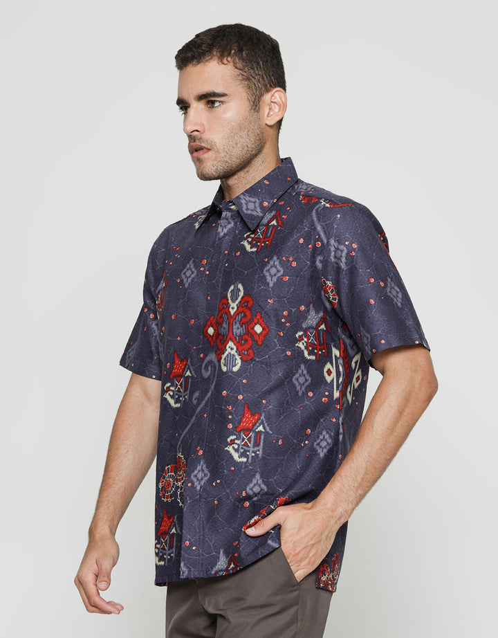 Arjuna Weda Hem Batik Modern 23 Pria