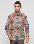 Arjuna Weda King's Crown Men's Batik Shirt