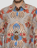 Arjuna Weda King's Crown Men's Batik Shirt