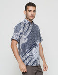 Arjuna Weda Hem Slim Fit Batik Cotton Men