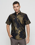 Arjuna Weda Hem Slim Fit Batik Motif Men