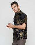 Arjuna Weda Hem Slim Fit Batik Motif Men