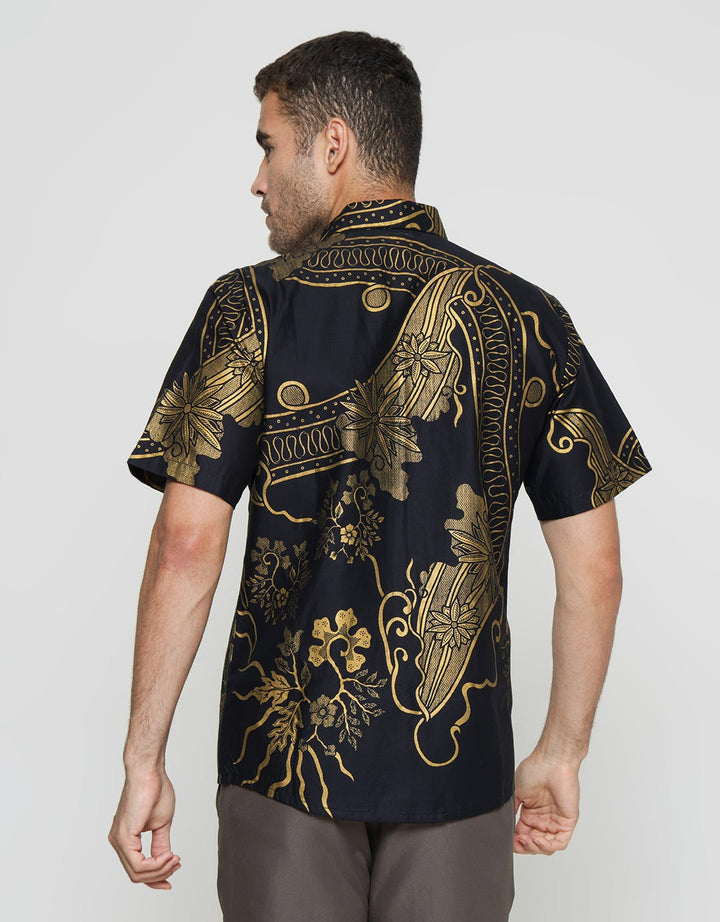 Arjuna Weda Hem Slim Fit Batik Motif Men