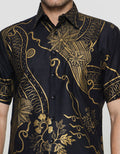 Arjuna Weda Hem Slim Fit Batik Motif Men